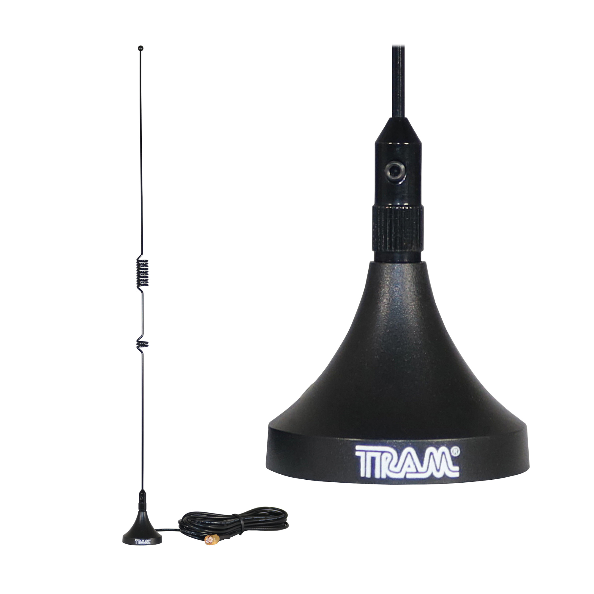 Tram, Scanner Mini-Magnet Antenna w/SMA-Male Connector, Model# 1089-SMA
